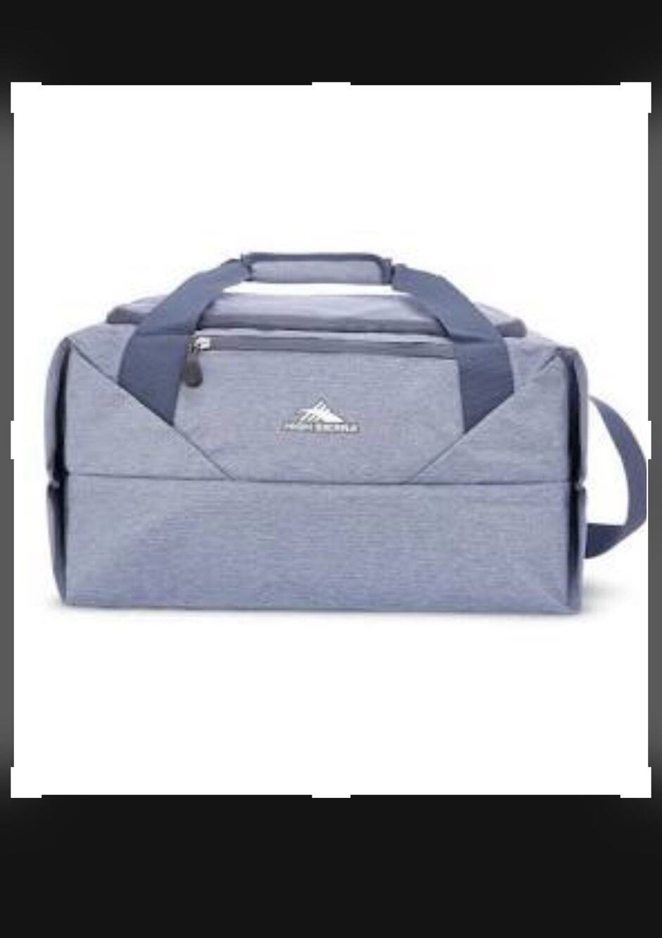 High Sierra Duffel Packable 50L 18.2 X 10.5 X 10.2in gray